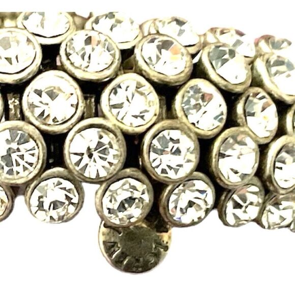 J. Crew Round Chrystal and Pewter’ Setting Bracelet - Picture 4 of 4